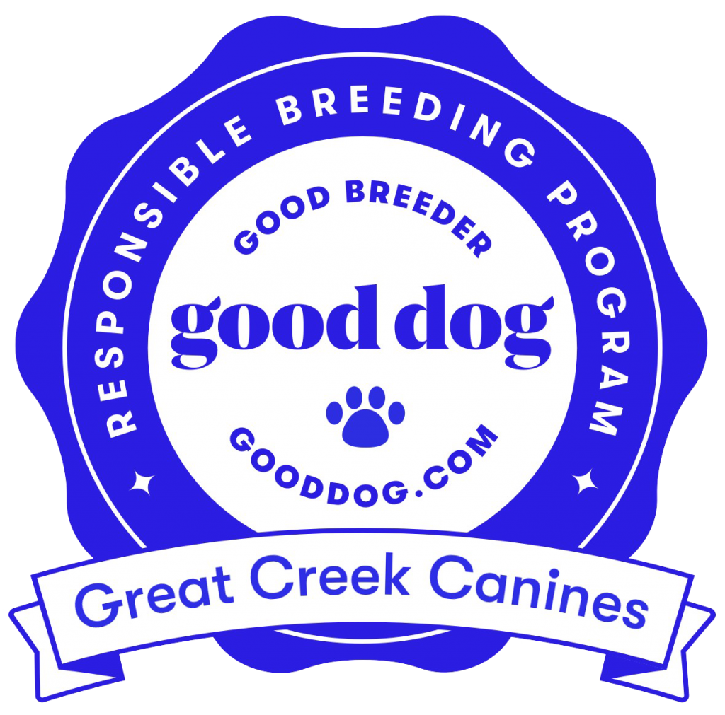 Good Breeder Great Creek Canines